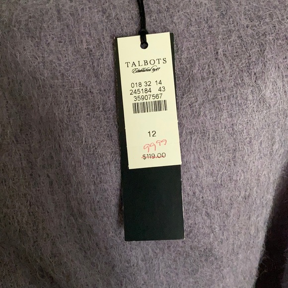 Fun mohair textured lavender skirt - Picture 3 of 3